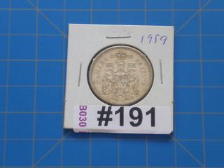 1959 Canada 50 cents