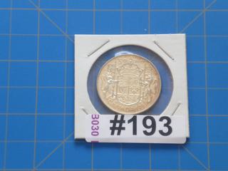 1953 Canada 50 cents