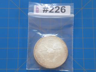 2008 United States of America 1oz Fine Silver Dollar
