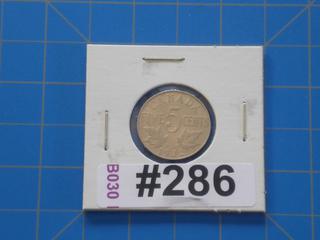 1932 Canada 5 cents