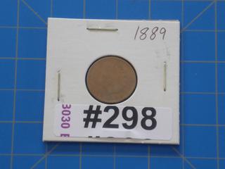 1889 USA Indian Head 1 cent
