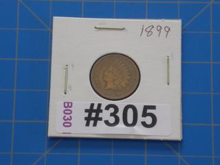 1899 USA Indian Head 1 cent