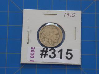 1915 USA Buffalo 5 cents