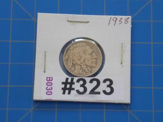 1938 USA Buffalo 5 cents