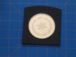 1867-1967 Canada Centennial Silver Medallion