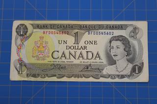 1973 $1 Crow/Bouey BFD0545602