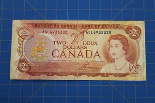 1974 $2 Crow/Bouey AGL6935320