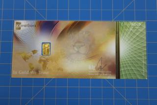 Karatbar 1/10th Gram 999.9 Fine Gold