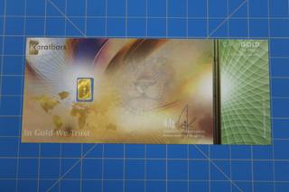 Karatbar 1/10th Gram 999.9 Fine Gold