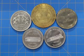 (5) Saskatchewan Collector Tokens/Coins