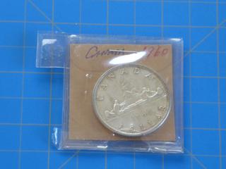 (1)1960  Canadian Silver Dollar