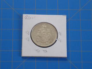 (1)1965 Canadian Silver Half Dollar