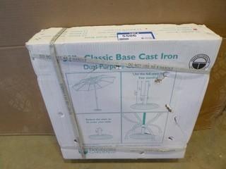 50LB Cast Iron Umbrella Stand (W-1-1-3)