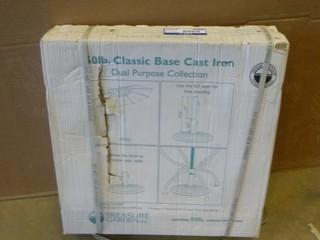 50LB Cast Iron Umbrella Stand (W-1-1-2)
