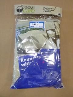 60" Round Table w/ Chairs Protective Cover (D-2)