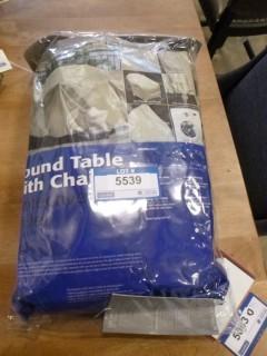 60" Round Table w/ Chairs Protective Cover (D-2)