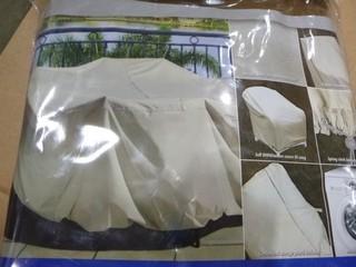 60" Round Table w/ Chairs Protective Cover (C-2)