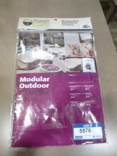 12" W x 40" D x 32" H Modular Extension Protective Cover