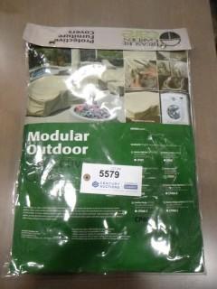 40" W x 40" D x 32" H Modular Corner Protective Cover (D-1)