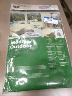 40" W x 40" D x 32" H Modular Corner Protective Cover (D-1)