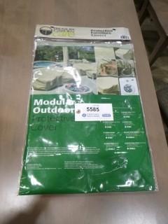52" W x 40" D x 32" H Modular Center Wedge Protective Cover (D-1)