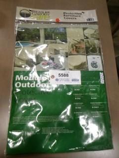 52" W x 40" D x 32" H Modular Center Wedge Protective Cover (D-1)