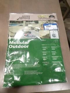52" W x 40" D x 32" H Modular Center Wedge Protective Cover (D-1)
