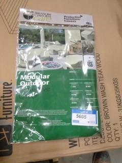 32" W x 40" D x 32" H Modular Right End Protective Cover (C-2)