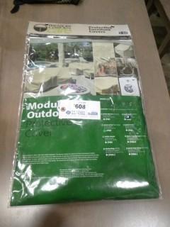 32" W x 40" D x 32" H Modular Left End Protective Cover (D-1)