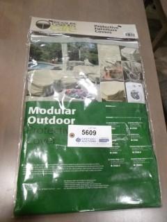 32" W x 40" D x 32" H Modular Left End Protective Cover (D-1)
