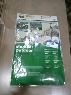 32" W x 40" D x 32" H Modular Left End Protective Cover (D-1)