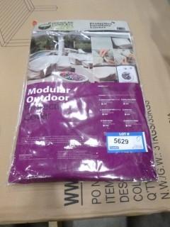 32" W x 40" x 32" H Modular Right Arm End Protective Cover (C-2)