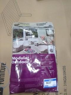 40" W x 40" D x 32" H Modular Corner Protective Cover (C-2)