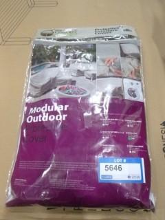 40" W x 40" D x 32" H Modular Corner Protective Cover (C-2)