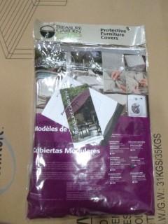 40" W x 40" D x 32" H Modular Corner Protective Cover (C-2)