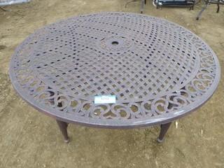 60" Round Patio Table (WR-2)
