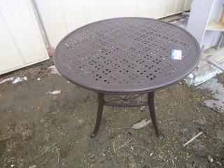 36" Round Patio Table (WR-2-10)