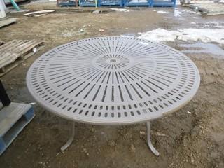 54" Round Patio Table (WR-3)