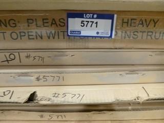 (7) 48" Round Glass Table Tops (W-4-5-1)