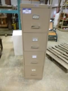 Vertical 4-Drawer File Cabinet (WR-3-10)