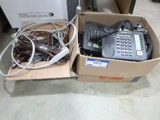 Panasonic KX-DT543 Phone System w/ 12 Handsets (B-2)