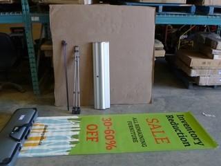 (2) Roll Up Banners (E-1)