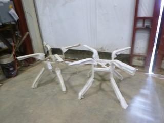 (2) 27" High Table Base (WR-3-10)