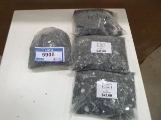 (2) Ebel Fire Glass w/ 5lb Glass Pebble (C-2)