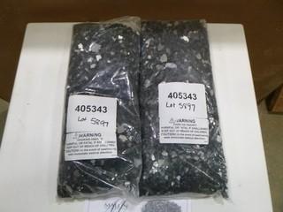 (2) Bags Crushed Glass