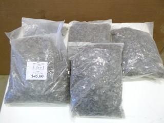 Qty Of 5 Ebel 5LB Bag Bronze Fire Glass