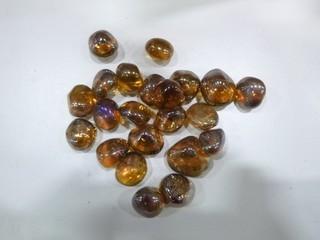 Box Of Tropical Glass Pebbles