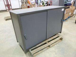 64"L x 25"W x 40"H 2-Door Storage Cabinet (WR-3-20)
