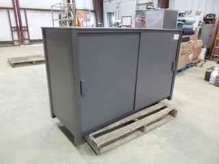 64"L x 25"W x 40"H 2-Door Storage Cabinet (WR-3-10)
