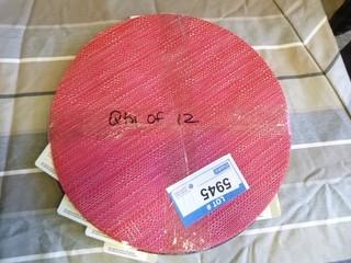 (12) Round Place Mats (D-1)